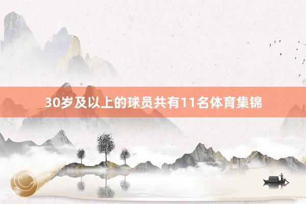 30岁及以上的球员共有11名体育集锦