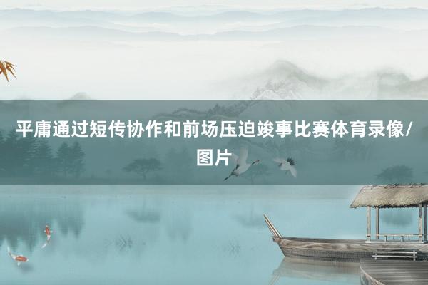 平庸通过短传协作和前场压迫竣事比赛体育录像/图片