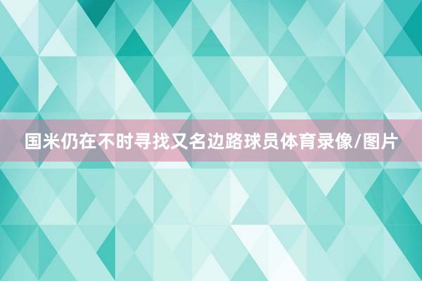 国米仍在不时寻找又名边路球员体育录像/图片