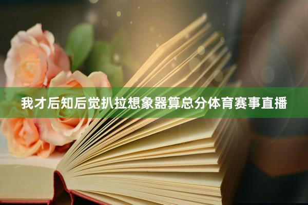 我才后知后觉扒拉想象器算总分体育赛事直播